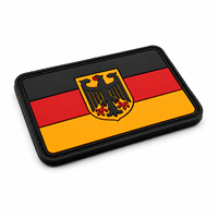 Großhandel Mehrfarbige Outdoor-Abenteuer-Stil 3D Geprägte Gummi-Patch-Abzeichen Benutzerdefiniertes Logo PVC-Patch mit Klettverschluss