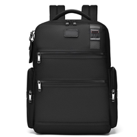 Sac à dos pour ordinateur portable 15,6 pouces, multi-compartiments, durable, avec logo personnalisé, en polyester imperméable et antivol, Oxford, pour affaires