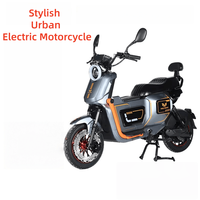 Moto électrique haute vitesse au lithium 1000W, design tendance, autonomie de 100 km, pour utilisation hors route