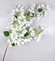 Dekorationsblumen Seiden-Bougainvillea Künstliche Blumen Lange Zweige für Hochzeit und Heimdekoration