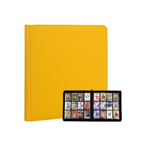 Custom 480 Pockets Tcg <b>Card</b> <b>Binder</b> 12 Pocket <b>Card</b> <b>Binder</b> with Zipper - Product Image 1
