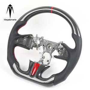 Volant en fibre de carbone avec voyant de changement de vitesse LED pour <span class=keywords><strong>Infiniti</strong></span> G25 G35 <span class=keywords><strong>G37</strong></span> Q50 Q60 - Product Image 3