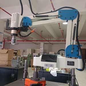 Nuevo Tipo de Taladro Manual Portátil, Máquina de Perforación y Roscado con Cabezal Universal, Brazo Oscilante Magnético y Taladro Manual Portátil - Product Image 1