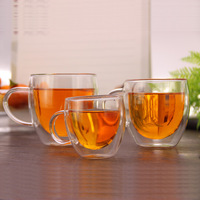 Tasse à café à double paroi FBA en verre, offre spéciale