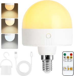 <span class=keywords><strong>Ampoule</strong></span> détachable sans fil à télécommande RGB avec trois couleurs + télécommande RGB, <span class=keywords><strong>ampoule</strong></span> de bureau <span class=keywords><strong>rechargeable</strong></span> alimentée par <span class=keywords><strong>batterie</strong></span> - Product Image 5