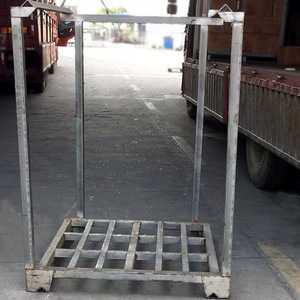 Mensola del tubo d'acciaio galvanizzato Pileable impilabile fisso della griglia di conservazione fredda per la caratteristica di protezione contro la corrosione del magazzino alimentare - Product Image 5