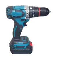 Perceuse électrique sans fil 21V sans balais, vitesse variable 13mm, batterie lithium 1.3AH, personnalisable OEM, garantie 1 an pour le bois