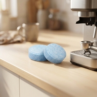 Nettoyant pour machine à café Active Formula, tablettes de nettoyage écologiques pour machine à café, tablettes détartrantes pour machines à café
