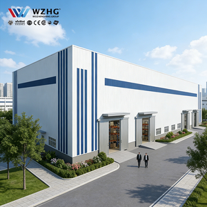 Estructura de Acero de Gran Envergadura para Almacenes, Edificio de Acero Prefabricado de Múltiples Pisos con Vida Útil de 50 Años para Talleres y Centros Comerciales - Product Image 1