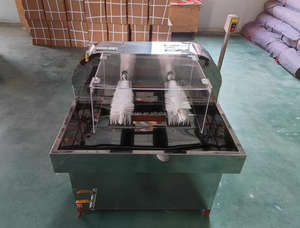 Machine à brosser les bouteilles en <span class=keywords><strong>verre</strong></span> semi-automatique, machine à laver les bouteilles de boissons et de vin, équipement de lavage des bouteilles cosmétiques - Product Image 2