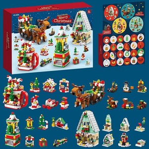 Venta al por mayor 22 juguetes caja <span class=keywords><strong>de</strong></span> regalo <span class=keywords><strong>de</strong></span> Navidad para niños Mini animales Squishies 24 días <span class=keywords><strong>calendario</strong></span> <span class=keywords><strong>de</strong></span> <span class=keywords><strong>Adviento</strong></span> con revestimiento UV impresión en relieve - Product Image 1
