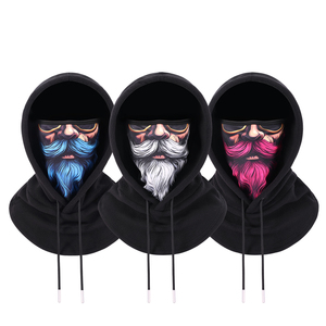 Mùa thu và mùa đông mặt nạ trượt tuyết ấm áp, nam giới và phụ nữ đi xe đạp ngoài trời Windproof headscarves, mũ, khăn quàng cổ, xe gắn máy cổ bao gồm - Product Image 1