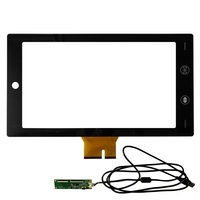 Panel Táctil Capacitivo de Marco Abierto de 11.6 Pulgadas, Industrial, Directo de Fábrica OEM, MOQ Bajo, Personalizable, 10 Puntos de Tacto