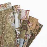 Tissu Jacquard Vintage Teint en Fil, Tissé, pour Tapisserie, Design Personnalisé, Tapisserie Murale, Vêtements, Sacs, Garçons, Filles, 35% Coton, 65%