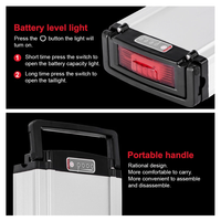 Batterie de vélo électrique OEM 48V 36V 10.4Ah 11.6Ah 13Ah 14.5Ah 16Ah, pack lithium-ion pour porte-bagages arrière, fournisseur B2B personnalisé