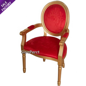 Venta de Fábrica, Nuevo Estilo, Diseño de Bambú, Silla Apilable para Hotel, Bodas, Fiestas, Banquetes, Sillas Chavari de Madera, Doradas - Product Image 1