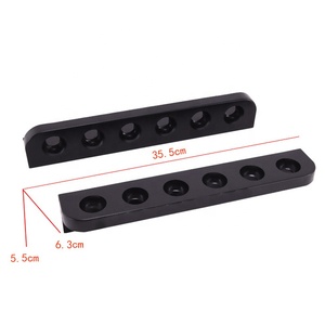 Support <span class=keywords><strong>mural</strong></span> économique en plastique noir pour queues de <span class=keywords><strong>billard</strong></span>, sans 6 vis, portable et léger, pour queues de <span class=keywords><strong>billard</strong></span> à neuf boules - Product Image 3
