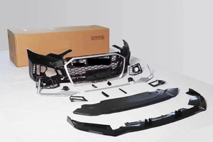 Parachoques delantero de coche Facelift PP Kit de carrocería delantera Parachoques delantero para <span class=keywords><strong>Audi</strong></span> A6 RS6 <span class=keywords><strong>R6</strong></span> C8 2019-2021 - Product Image 3