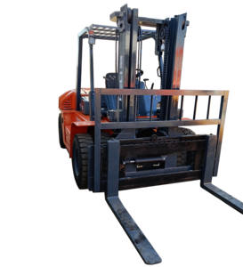 Meilleur prix Chariot élévateur diesel Heli 7 tonnes à quatre roues motrices tout-terrain entièrement hydraulique haute configuration CE ISO - Product Image 1