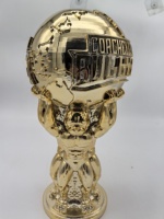 SE7ART Trophée personnalisé en résine électroplaquée 3D durable, statue d'ange de musculation gravée