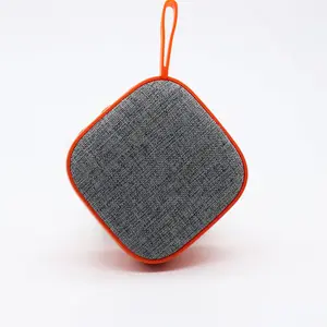 Factory Promotion Gift Mini Outdoor Portable Wireless Subwoofer Sound Box Fabric BT Portable Speaker