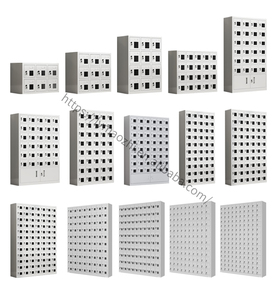 40-türiges Handy-Ladesp eicher Schließfach schrank Smart USB-Ladesystem Elektronisch für Schul gymnastik Büro Flughafen Metall - Product Image 6