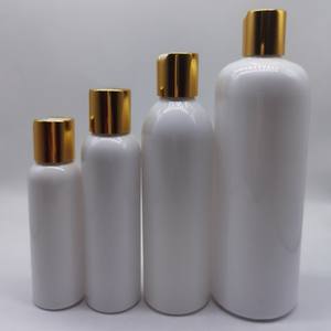 Bouteilles en plastique blanches vides de 500ml bouteille d'emballage d'applicateur d'huile de cheveux en plastique transparent avec bouchon de distribution ouvert par torsion - Product Image 3