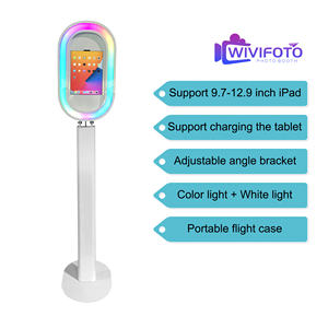 Kiosque de photomaton LED à anneau ovale pour photomaton Pad Air <span class=keywords><strong>Pro</strong></span> de 9.7 à 12.9 pouces - Product Image 2