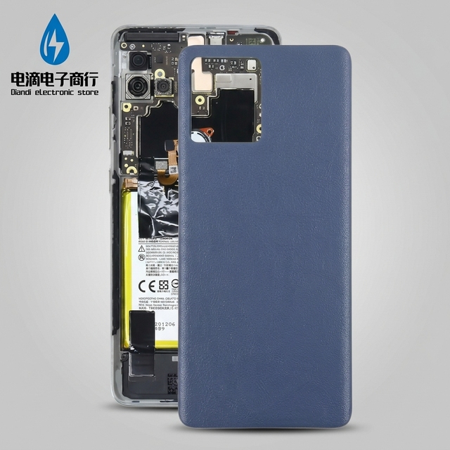 Diandi for Motorola Edge 30 Fusion Back Cover Rear Housing Replacement Battery Case Repair Spare Parts