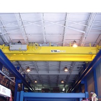 Grue de pont à double poutre de fabrication chinoise pont roulant 10t 20t 40t