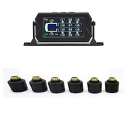 Nouvelle arrivée Heavy Duty 12-Wheel Truck and RV TPMS Sensor 433.92Mhz Système de surveillance de la pression des pneus pour