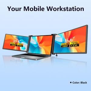 Meilleure vente S9 Full Hd HDR Eye Care Câble <span class=keywords><strong>HDMI</strong></span> Triple Moniteurs Portable Double Moniteur Moniteur Ordinateur Portable Double Écran - Product Image 2