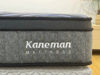 Matelas de lit moyen ferme de 12 pouces, tissu noir, matelas à ressorts de luxe haut de gamme, mousse à mémoire de forme, matelas hybride king size en boîte