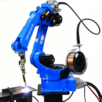 Robot de soudage à arc programmable CNC à six axes, équipement de soudage robotisé industriel