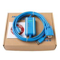 AMSAMOTION AB SLC 5/03/04/05 USB-GPW-CB03 Kabel Pemrograman PLC Industri Isolasi PVC Konduktor Tembaga 0~45 Kontrol