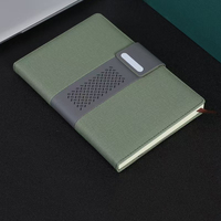 Carnets de notes à clip en cuir de luxe personnalisé de style personnalisable agenda personnalisé à boutons-pression magnétiques