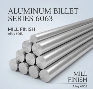 Barre en alliage d'aluminium 6063, norme ASTM, diamètre non secondaire 3,5-13 pouces, qualité supérieure, marque OEM, série 6000, pour découpe - Product Image 2