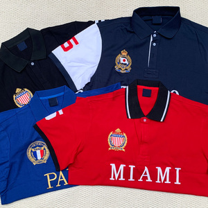 Men's Luxury Design Embroidered Logo Polo Shirt Business Formal Summer Golf polo shirt Breathable polo shirt for man - Product Image 1