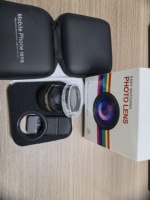 Objectif Macro W135MM 30-155MM pour Téléphone, Accessoires de Photographie de Bijoux et Ongles, Beauté, Anti-Distorsion 37MM
