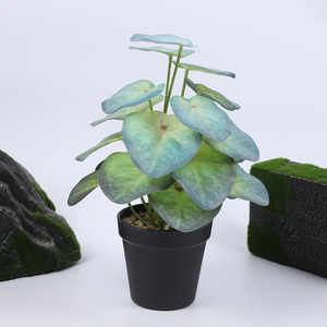 Suministros de Jardín al por Mayor, Plantas Artificiales de Plástico con Tacto <span class=keywords><strong>Real</strong></span>, Césped Artificial Ecológico de Alta Calidad, Hojas Artificiales para Cercas - Product Image 5