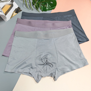 Custom Men's Underwear Men's Boxer Soft Underwear Breathable <b>Stretch</b> Custom Widen Waistband High Quality Premium Briefs - Product Image 1