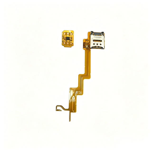 17pro 17promax Built-in MEP IC Flex Super Snow IC Card Slot Plastic Material for iPhone Mobile Phones Electronics Repair Part