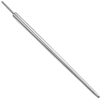 Accessoires de piercing corporel en titane ASTM F136 - TT - 16G plaqué or, tige conique à insertion pour piercing du nez, de l'oreille et du nombril