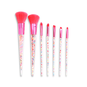 2019 <span class=keywords><strong>Amazon</strong></span> Vente Chaude De Haute Qualité Saupoudrer Coloré 7pcs <span class=keywords><strong>Fard</strong></span> <span class=keywords><strong>À</strong></span> Paupières Make up Brush Set Logo - Product Image 1