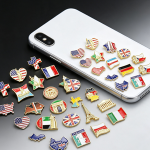 Pegatinas Metálicas Personalizadas para Teléfonos, Decoraciones Metálicas de Aleación de Zinc al por Mayor, Personajes de Música y Anime Personalizados - Product Image 2