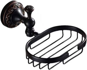 Piatto di <span class=keywords><strong>sapone</strong></span> da bagno in ottone massiccio in stile Vintage antico - Product Image 1