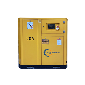 Lingyue Máy nén khí 7.5KW 10HP máy nén trục vít quay 3 4 <span class=keywords><strong>5</strong></span>.<span class=keywords><strong>5</strong></span> 7.<span class=keywords><strong>5</strong></span> 10 11 15 KW HP động cơ động cơ 11Kw 15KW Máy nén khí - Product Image 3