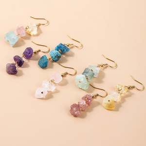 <span class=keywords><strong>Collana</strong></span> con <span class=keywords><strong>Ciondolo</strong></span> in Pietra Grezza Naturale Zooying: Ametista, <span class=keywords><strong>Acquamarina</strong></span>, Citrino, Quarzo Rosa, Fluorite - Pietra Curativa Grezza - Product Image 2