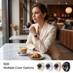 Reloj Inteligente para Mujer con Bisel de Diamantes, Llamadas por Bluetooth, Resistente al Agua IP68, Reloj de Moda para Dama, Proveedor para <span class=keywords><strong>el</strong></span> Mercado de Regalos - Product Image 4