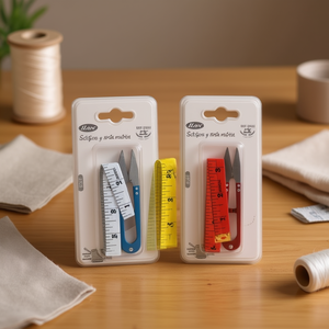 Set di Forbici e Metro a Nastro Ilan, 2 Pezzi, Strumenti per Cucito e Artigianato - Product Image 2